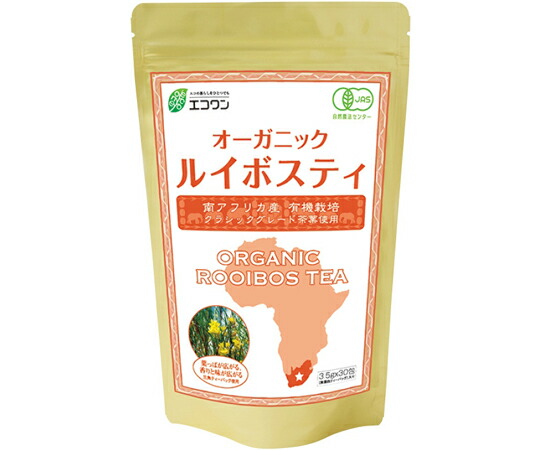 エコ一 オーガニック ルイボスティ（お茶御徒面子） 30包×20袋入 1入れもの(20袋入)  【助け出す税率】