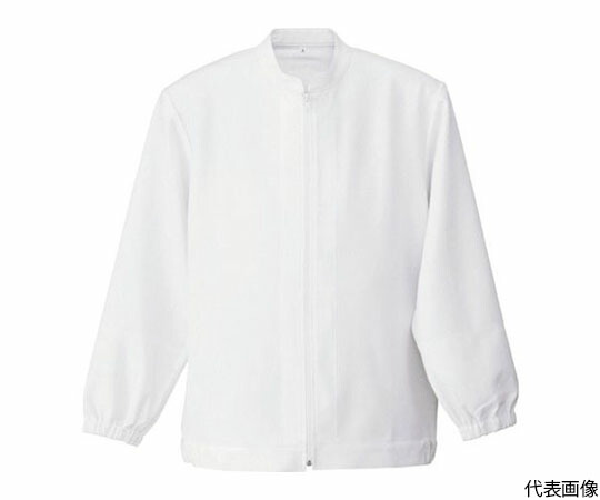 アイトス 衛生コート（男女兼用）　ホワイト　L 1着 HH2102-001-L