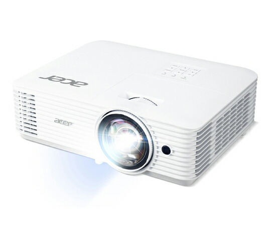 日本Acer DLPプロジェクター H6518STi（1080p（1920×1080）3500 ANSI lm（標準）、2800 ANSI lm（ECOモード）HDMI 3D対応 2.95kg ） 1台 H6518STi