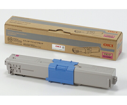 OKI トナーカートリッジ マゼンタ（MC363dnw/C332dnw） 1個 TC-C4AM1