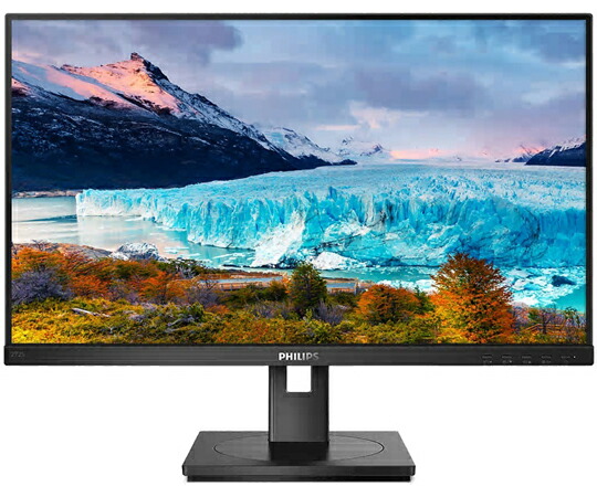 PHILIPS（ディスプレイ） 液晶ディスプレイ 27型 1920×1080 DVI・HDMI・D-Sub・DisplayPort ブラック スピーカーあり 1台 272S1AE/11
