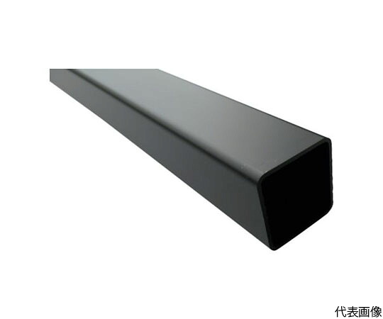 アルインコ アルミ角パイプ角R3付　25X25X1.2　ブラック　4m 1本 FB106K【大型商品の為代引不可】