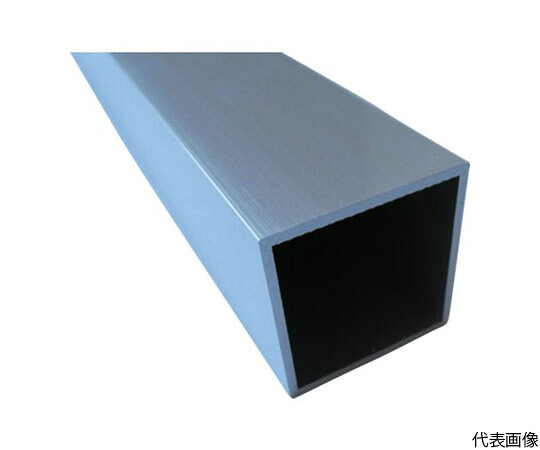 アルインコ 軽銀角煙管 50X50X2.0 しろがね色 3.65m 1本 FB115SS【大型商いものの為代引不可】