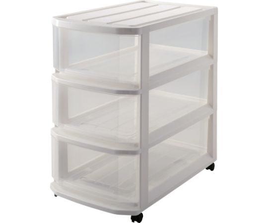 天馬 フェミーネ　ケース66-3段 1個 FE-CASE-66-3-W【大型商品の為代引不可】