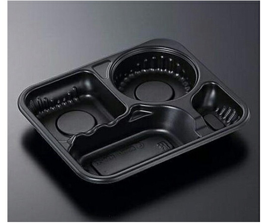 中央化学 カレー容器 SDカレー K26-22 黒 本体 600枚 1ケース(600枚入) 289439
