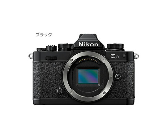 ニコン 鏡鑑受け答え一眼写真機 上半身 黒いこと 1個 ZfcBK