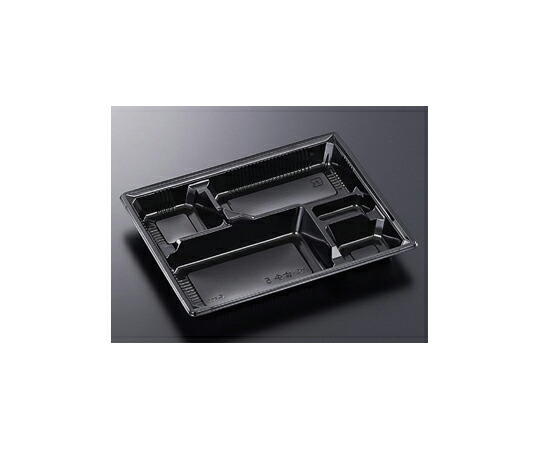 中央化学 弁当入れもの HS古今L-5 BK 身 600枚 1入れもの(600枚入) 170647