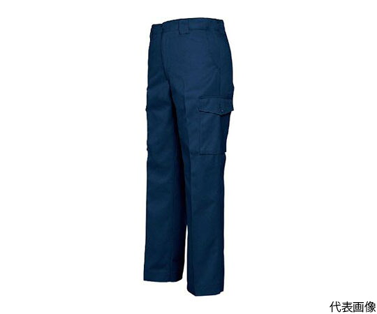 アイトス カーゴパンツ（ノータック）（厚地）（男女兼用）　ネイビー　70 1着 624-008-70