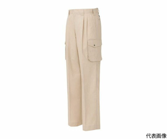 アイトス カーゴパンツ（2タック）（男女兼用）　ベージュ　130 1着 964-002-130