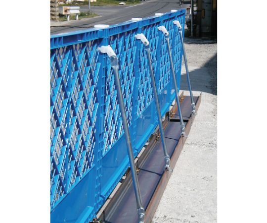 サンコー（三甲） プラスチックフェンスKK用サポートパイプ（890mmセットCクランプ付） 1個 8Y2092【大型商品の為代引不可】