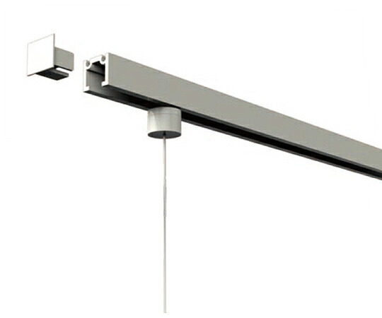 福井金属工芸 C-11型オールホワイトレールセット2000mm 1セット 3525-W