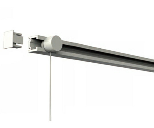 福井金属工芸 C-11型オールホワイトレールセット2000mm 1セット 3524-W