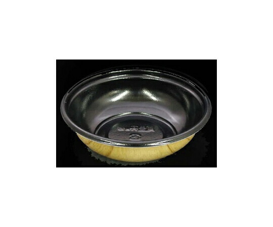 中央化学 どんぶり入れもの SD庵里丼 M15 BK-輪Y 本体 400枚 1入れもの(400枚入) 922088