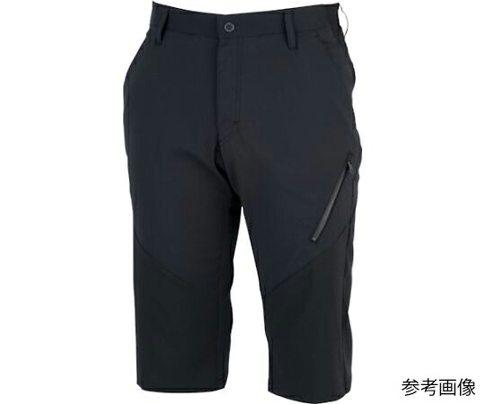 ジーベック メンズハーフパンツ クロ ウエスト82cm 1本 1815-90-82