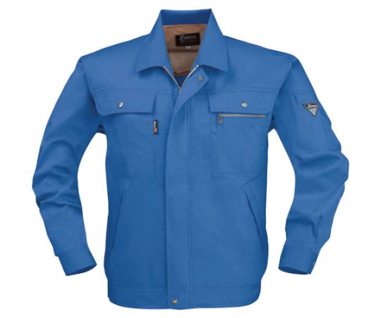 ジーベック 長袖ブルゾン ブルー L 1着 2094-40-L