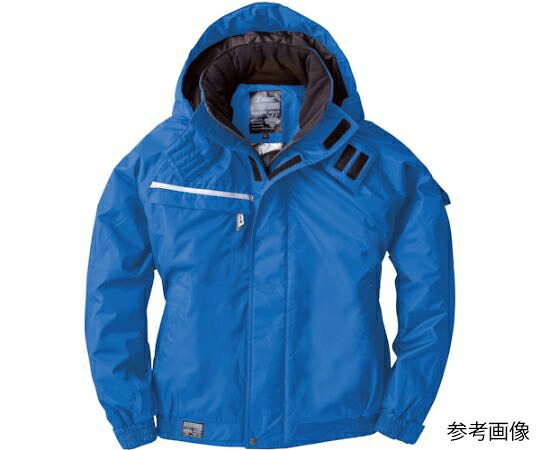 ジーベック 雨合羽防寒上衣 青み L 1着 582-40-L
