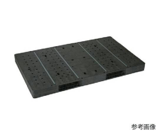 岐阜プラスチック工業 パレットHH-R2・116200両面二方差し　グレー 1枚 HH-R2.116200 GY【大型商品の為代引不可】