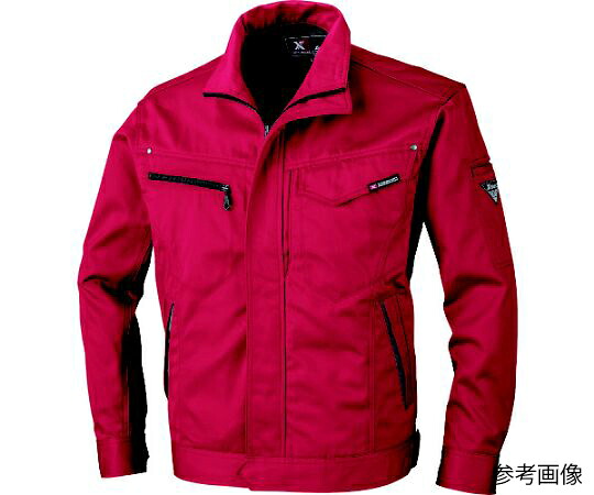 ジーベック ブルゾン レッド L 1着 1620-71-L