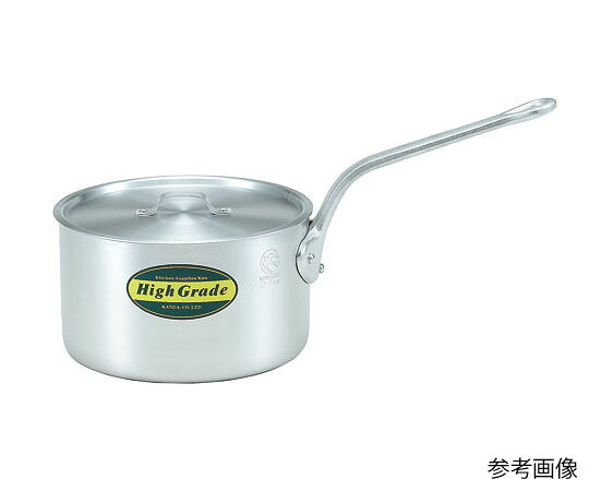 カンダ ご機嫌品位 軽銀片手鍋 目盛付 27糎(8.6L) 1個