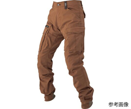 ジーベック リブ付きカーゴパンツ ウォルナット 4L 1本 2279-58-4L