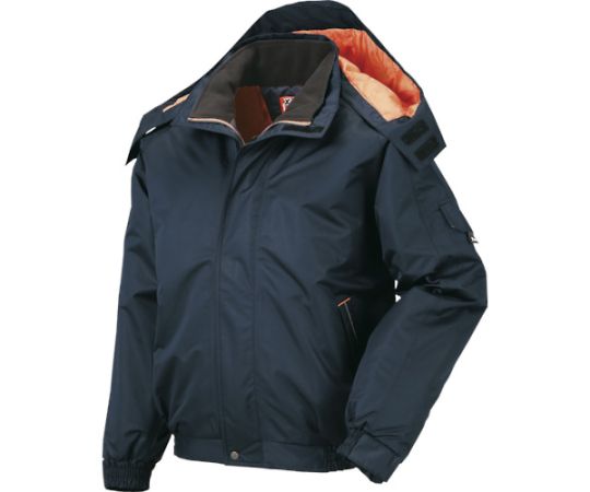 ジーベック 防寒ブルゾン 紺 L 1着 592-10-L