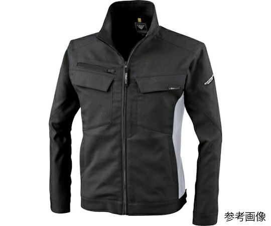 ジーベック 長袖ブルゾン クロ S 1着 1500-90-S