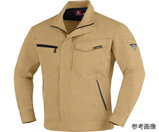 ジーベック 上衣 駱駝 3L 1着 1620-81-3L その他-衛生日用品・衛生医療品