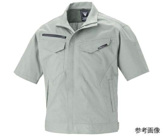 ジーベック 半袖ブルゾン モスグリーン 5L 1着 1691-61-5L