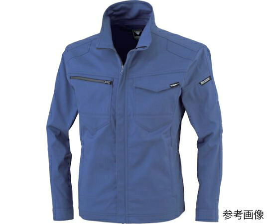 ジーベック 長袖上衣 青み 3L 1着 1721-40-3L