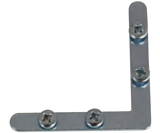 福井金属工芸 アルミ額用鉄コーナー金具1.8t×6.4×45 400個入 400個入 6264-A
