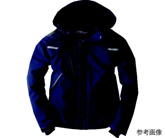 ジーベック 雨合羽防寒上衣 紺 M 1着 562-10-M