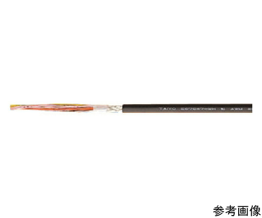 太陽ケーブルテック 電子機器配線用ケーブル LF 100M 1本 HP-SB/20276SR 2PX28AWG-100
