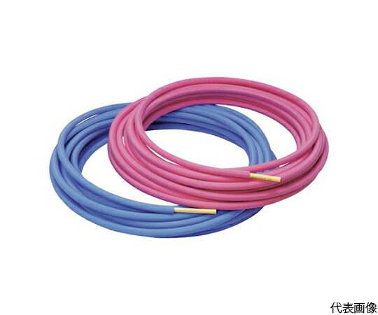 クボタケミックス 保護材付ポリブデン管16X10M-5MM赤 1巻 PB-16X10M-5R