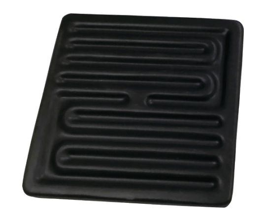 ヤマキ電器 セラミックヒーター Y-3型 200V-400W（黒/センサー付き） 幅122×長さ122mm 1個 Y-3 200V-400W(B/S)【大型商品の為代引不可】