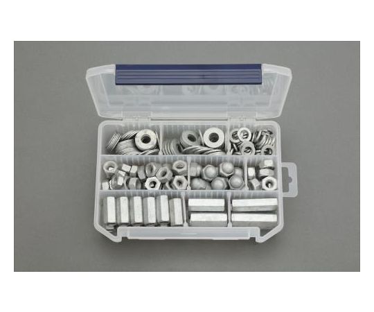エスコ 六角ナット･ワッシャーセット(どぶﾒｯｷ) 1セット EA949LY-900