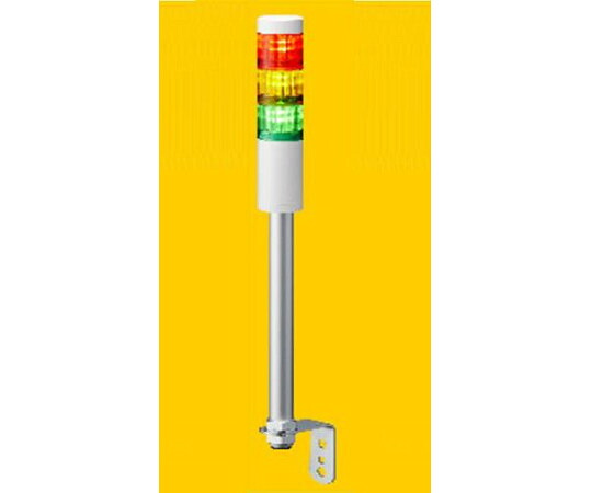 エスコ AC/DC24V ＬＥＤ小型積層信号灯(3色) 1個 EA983FW-26A