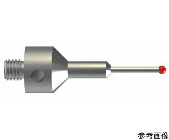日本の首都詳しい M5ボールスタイラス（超硬立て坑、ルビーどんぶり鉢） 全長32粍 先っちょ径φ0.8 1個 602030-8060-000【大型商いものの為代引不可】