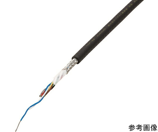 倉茂電気工 計装用自動人形有線テレビ 100M 1本 KDF-SB 0.3SQX2P-100