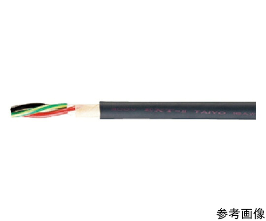 お日さま有線テレビテック 陰電子設備自動人形用有線テレビ 300V EXT-2/2517 LF 100M 1本 EXT-2/2517 6X18AWG-100