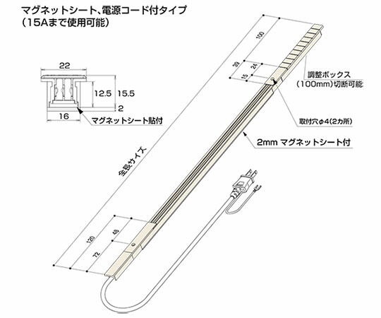 ハヤノ製作 AC100Vワット数軌跡 1300WH 白いこと 1000 1本 NXCLCE1300WH1000【大型商いものの為代引不可】