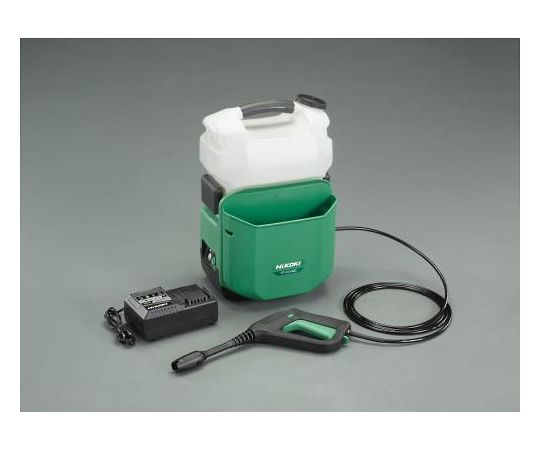 エスコ DC18.0V [充電式]高圧洗浄機(ﾊﾞｯﾃﾘｰ付) 1セット EA115TH-11B