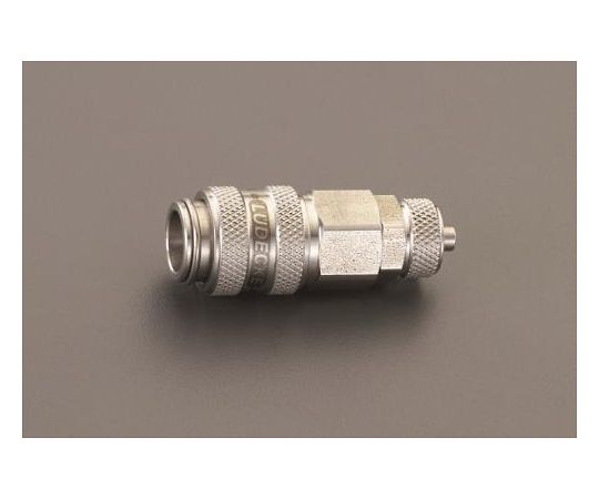 エスコ 4x6粍 ｳﾚﾀﾝﾎｰｽｶｯﾌﾟﾘﾝｸﾞ(ｽﾃﾝﾚｽ製) 1個 EA140GL-306