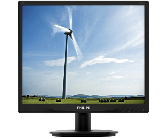 PHILIPS(ディスプレイ) 液晶ディスプレイ 19型 1280×1024 DVI・D-Sub ブラック スピーカーあり 1台 19S4QAB3/11