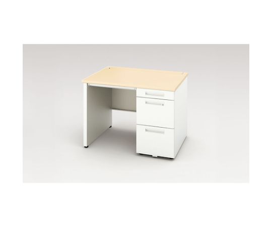 ナイキ（NAIKI） 片袖デスク（ロングレール仕様 1台 XEHH107HP-WS【大型商品の為代引不可】