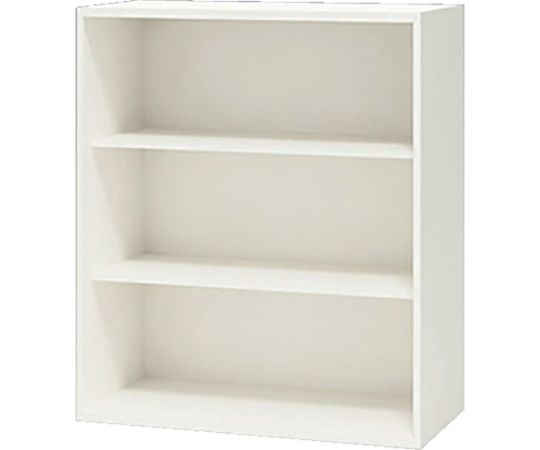 ナイキ（NAIKI） オープン書庫 1台 CW-0811N-W【大型商品の為代引不可】
