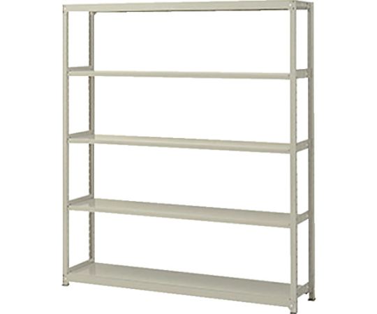 ナイキ（NAIKI） 軽中量ラック単立　W1505×D455×H1805 1個 RFM655-5【大型商品の為代引不可】