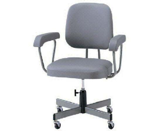ノーリツイス 事務用チェア グレー 1脚 T-260【大型商品の為代引不可】
