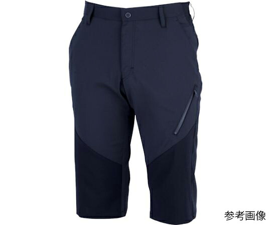 ジーベック メンズハーフパンツ 紺 ウエスト85cm 1本 1815-10-85