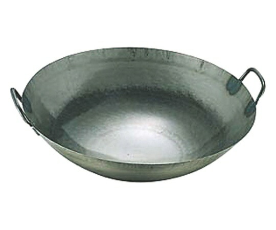 山田工業所 鉄打出広東鍋(取手溶接)45cm 1個