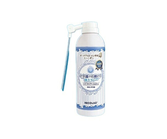 聖ニコラス 介護のお助けること泡吹きつける 携帯型室内用便器用シューポン 300mL 24本入 1箱(24本入)